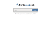 Tablet Screenshot of nordicseek.com
